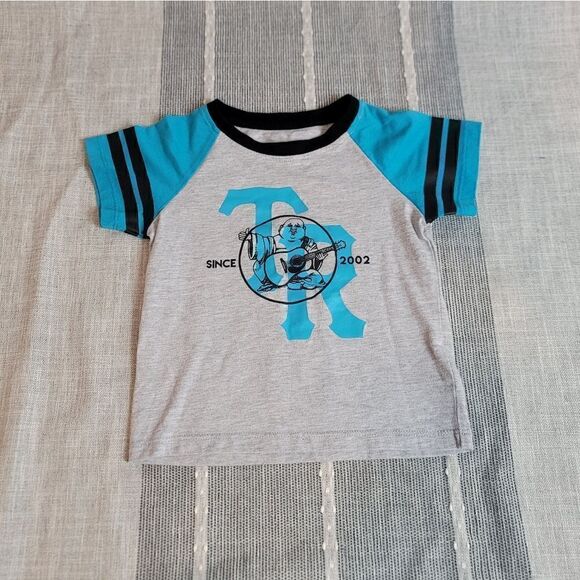 TRUE RELIGION Varsity Raglan Tee - Picture 1 of 8